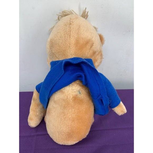 1983 CBS Toys Simon from Alvin and the Chipmunks 19” pull cord Parts plush non - Picture 4 of 13